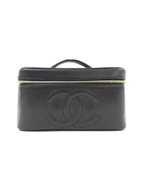 Chanel Vintage Bag Handbag Black